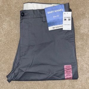 Men’s Grey Chino Slacks